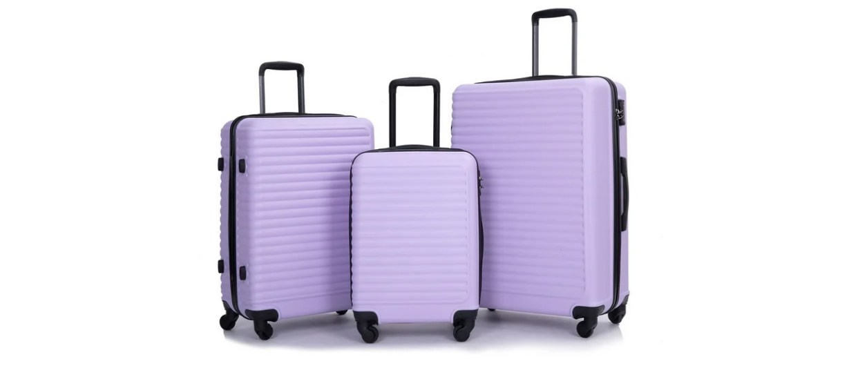 Travelhouse 3 Piece Hardside Luggage Set