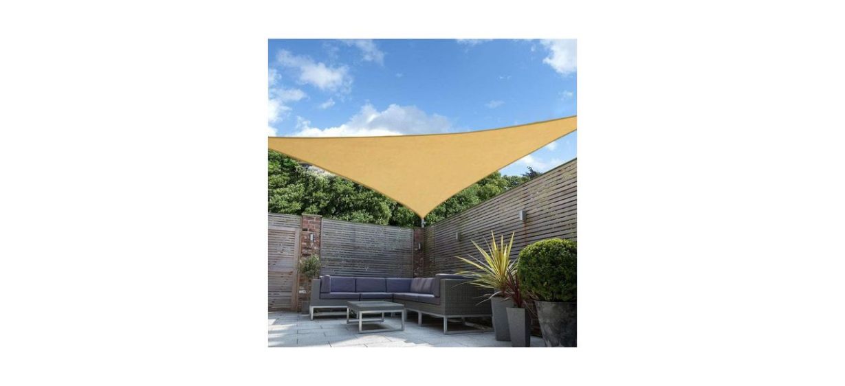 Shade &amp; Beyond Sun Shade Sail Triangle