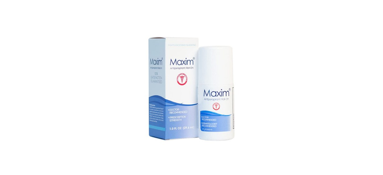 Maxim® Clinical Strength Antiperspirant for hyperhidrosis Excessive Sweating