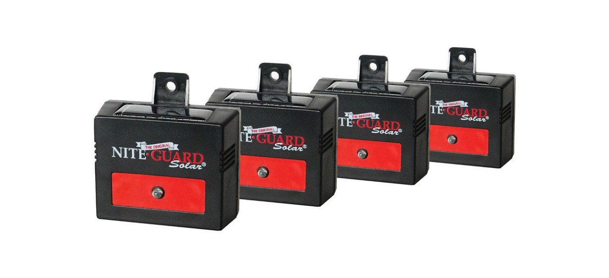 Nite Guard Solar Predator Control Light on white background