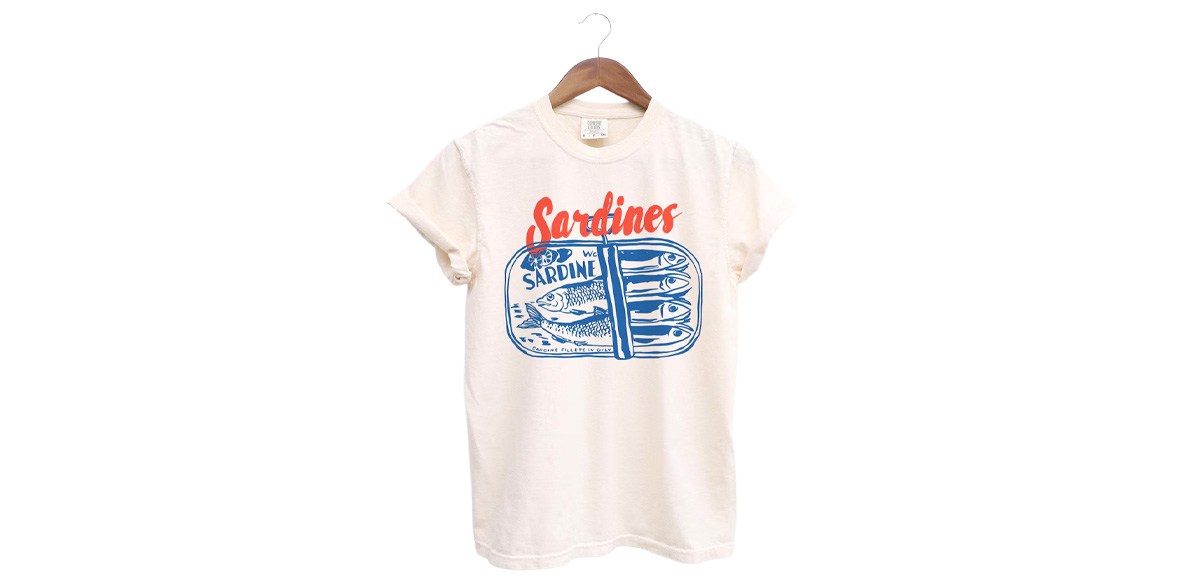ShopElleByers Sardines Shirt