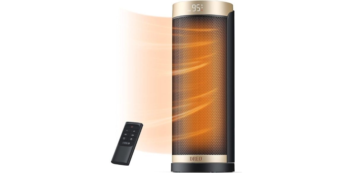 DREO Space Heaters for Indoor Use with Thermostat, 1500W