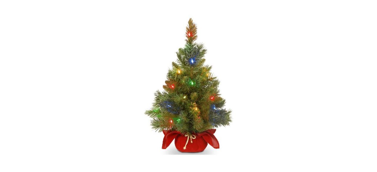 National Tree Company Pre-lit Artificial Mini Christmas Tree