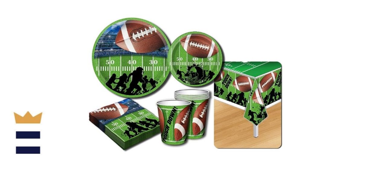 football-themed decorations football-themed decorations