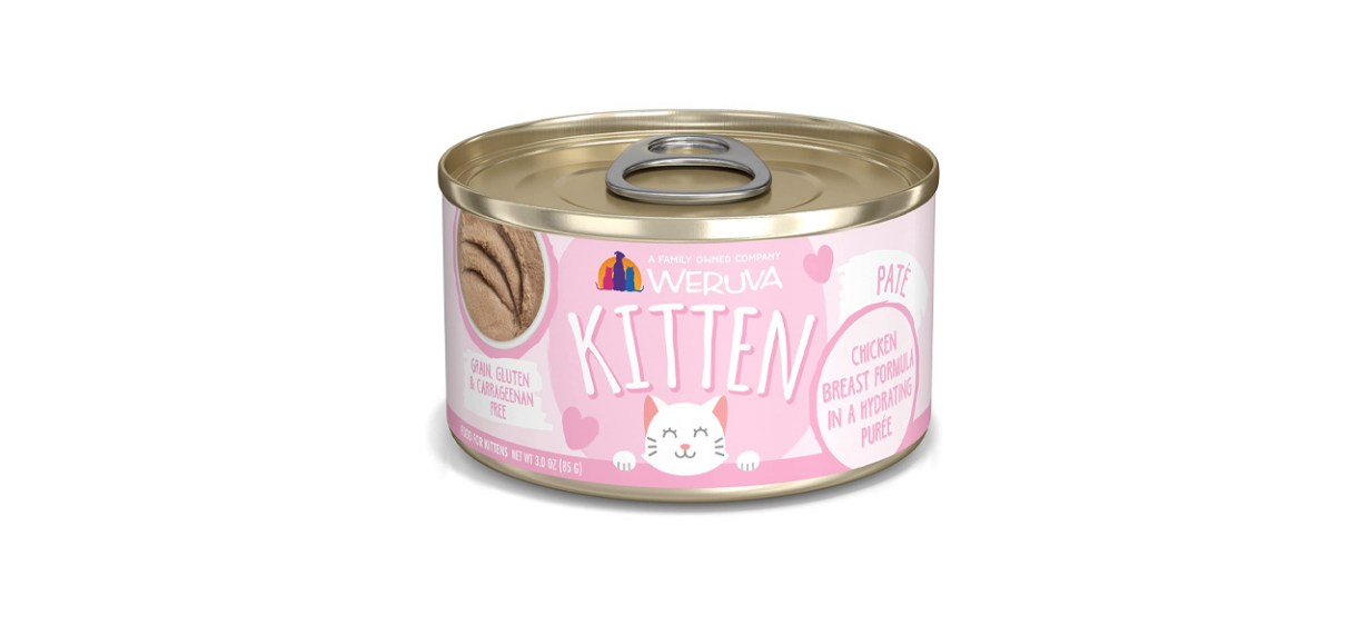 Weruva Kitten, Chicken Breast Formula in a Hydrating Puree