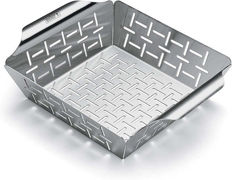Weber Small Stainless Steel Vegetable Basket