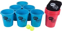 Hey! Play! Large Beer Pong Outdoor Game Set for Kids & Adults