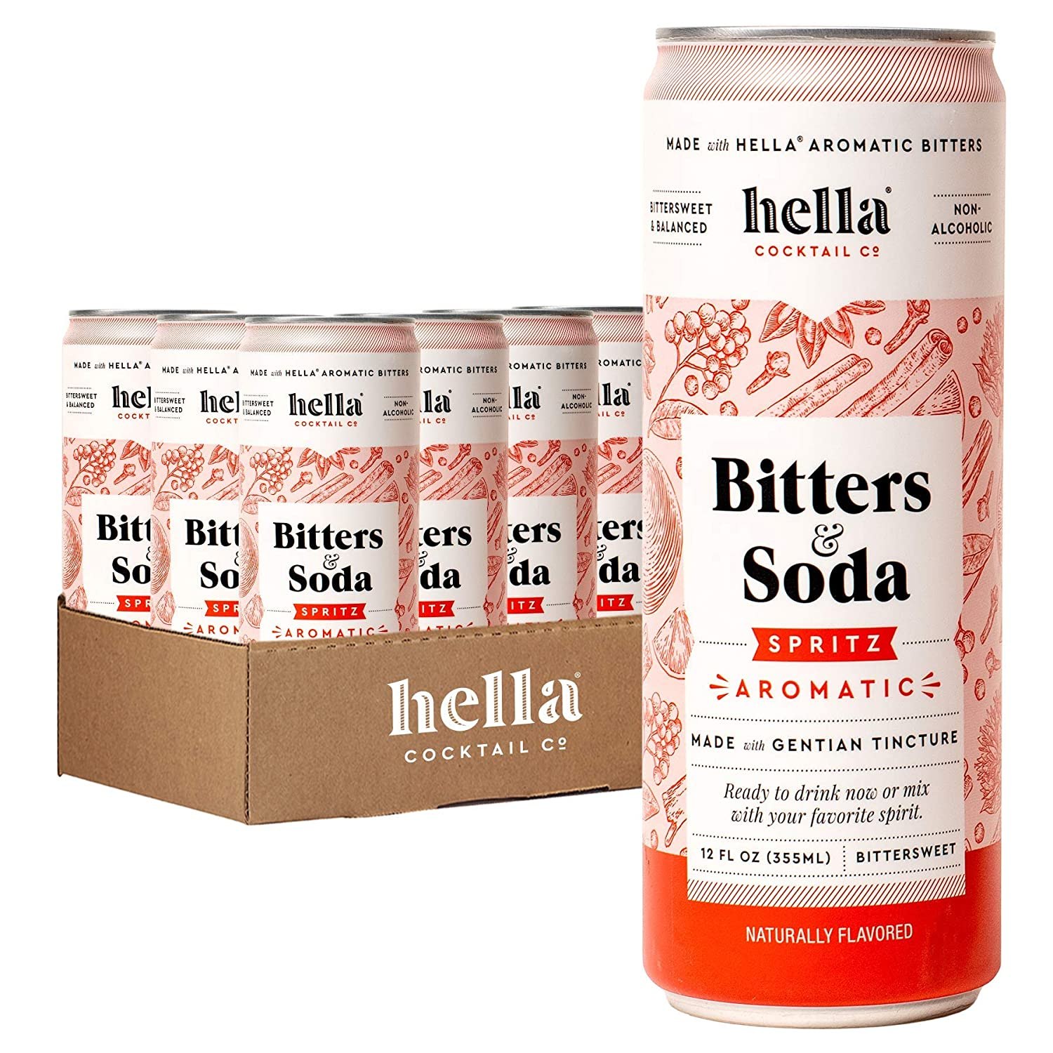 Hella Cocktail Co. Spritz Aromatic Bitters and Soda