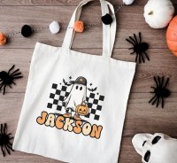 Poppy Rose Print Co Personalized Trick-or-Treat Bag